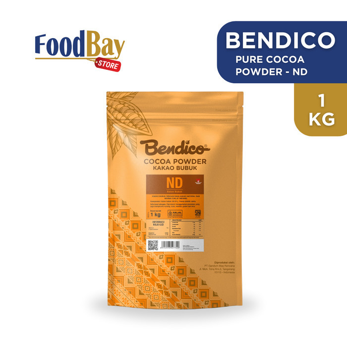 

Promo!! Bendico - Pure Cocoa Powder 1 Kg / Cokelat Bubuk Original