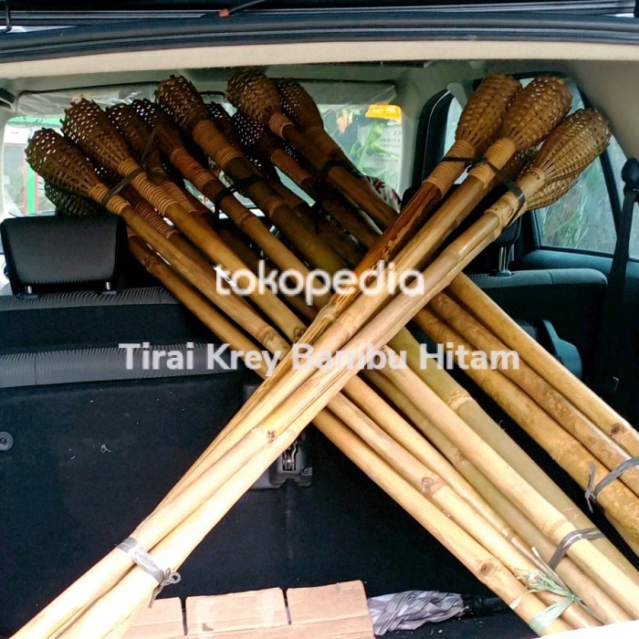 Obor hiasan ~ Obor bambu 1.5 METER (KOMPLIT)
