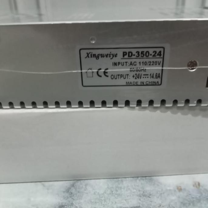 Switching Power Supply 24V 14.6A Xingweiye Bagus Power Supply SMPS 24V 14A