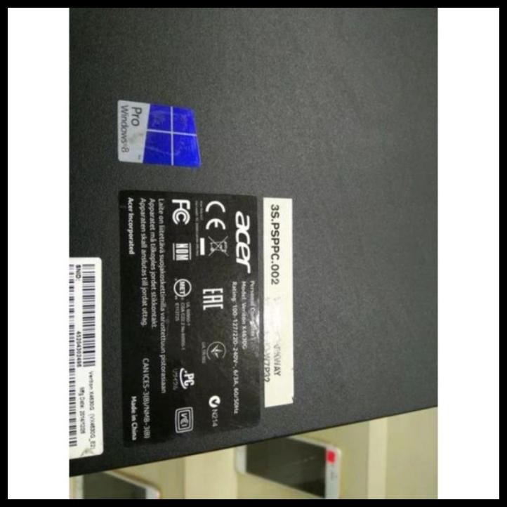 Cpu Pc Komputer Part Pc Mini Acer Veriton X4630G 800 Haswell Kosongan