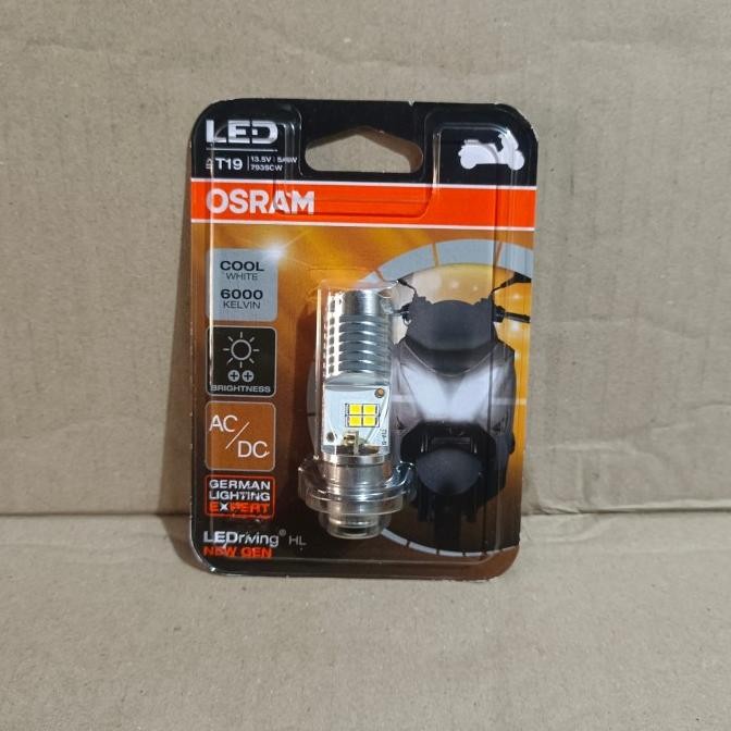 Original Lampu Depan Led Osram Putih Vario 125 Beat Satria Mio Bohlam Led Motor