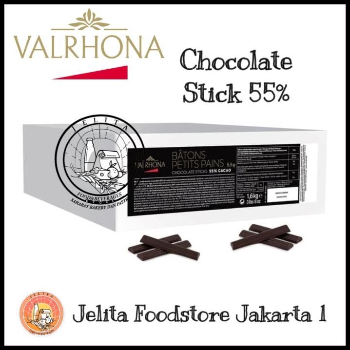 

VALRHONA CHOCOLATE STICK 55% 290PCS 1.6KG