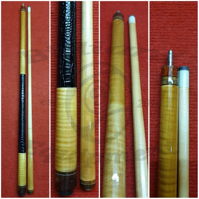 AMBARAWA CUSTOM CUE - NATURAL STICK BILLIARD