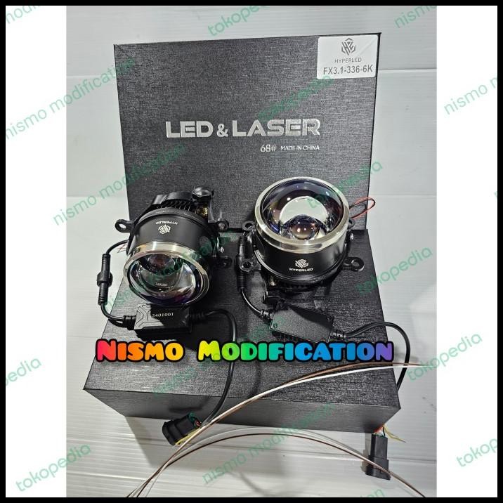 FOGLAMP PROJECTOR PAJERO SPORT FOGLAMP  LASER HYPER LED