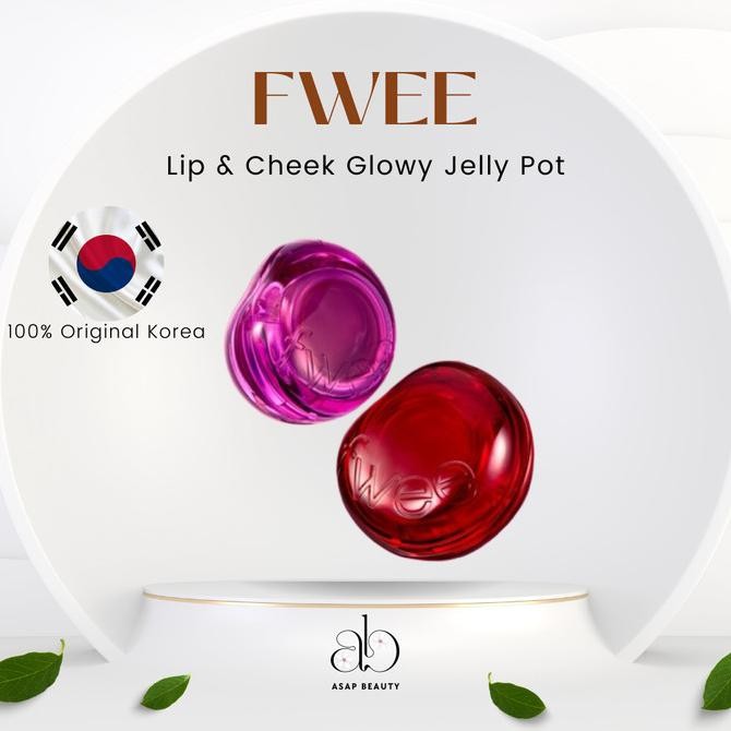 [FWEE] FWEE LIP CHEEK GLOWY JELLY POT