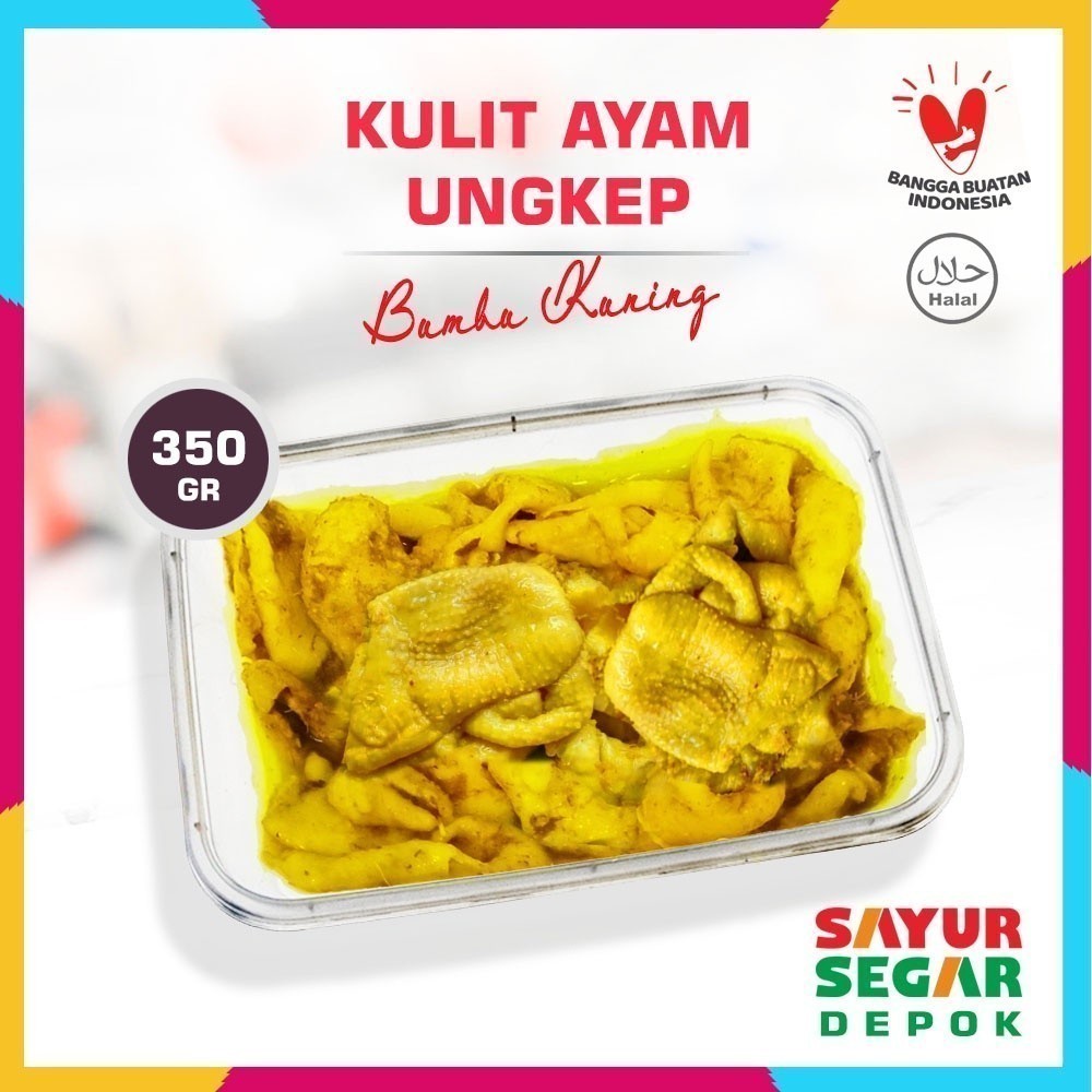 

KULIT AYAM UNGKEP BUMBU KUNING