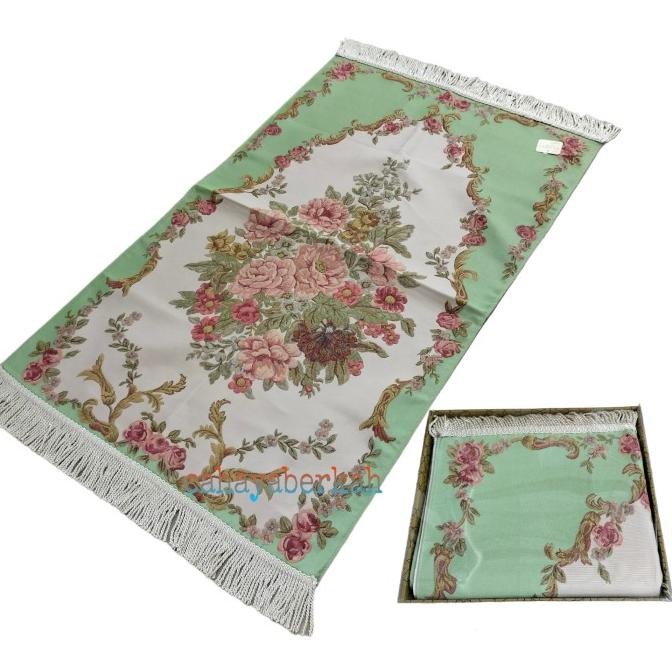 Spesial  sajadah Turki Aydin genova lavanta sajadah premium