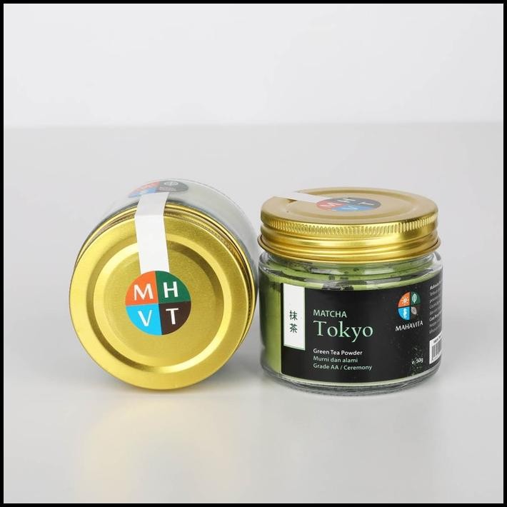 

Mahavita Matcha Green Tea Powder Bubuk Teh Jepang Grade Tokyo Ceremony