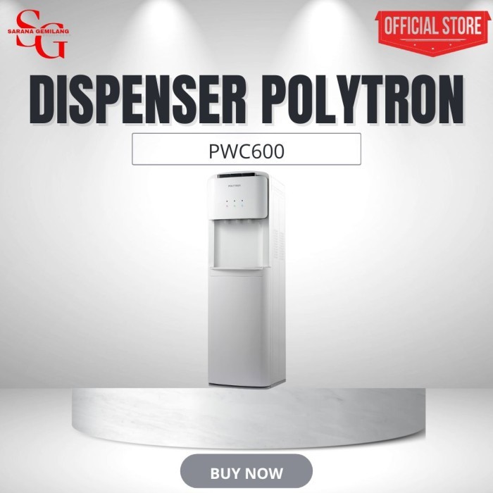 DISPENSER POLYTRON PWC600/POLYTRON WATER DISPENSER GALON BAWAH PWC600