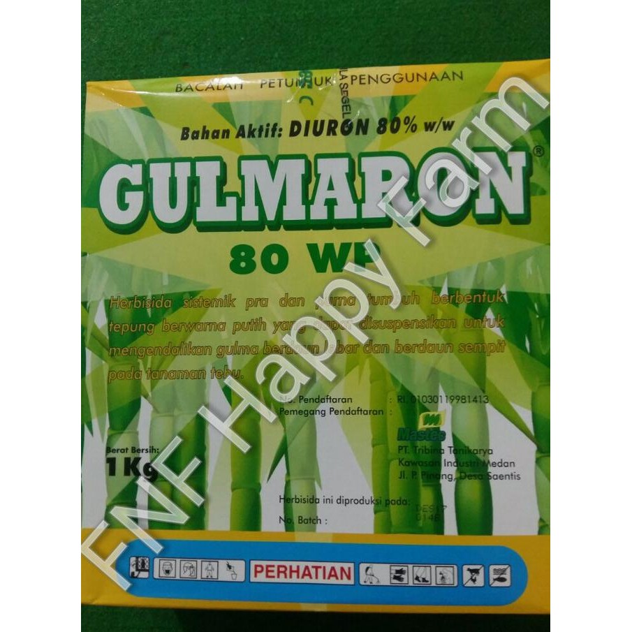 BEBAS ONGKIR - Herbisida Gulmaron (Diuron) 80WP isi 1kg