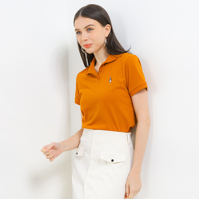 Hush Puppies Kaos Polo Wanita Farrona Polo Camel