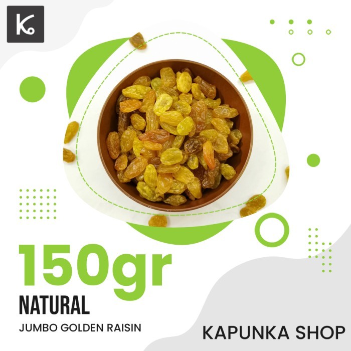 

Legend - Golden Raisin Besar 150 Gram /Raisin/Kismis
