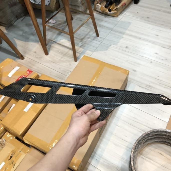 TERBARU - Cover Tutup Rantai Ninja RR Part Original Carbon Kevlar Ninja R RR S