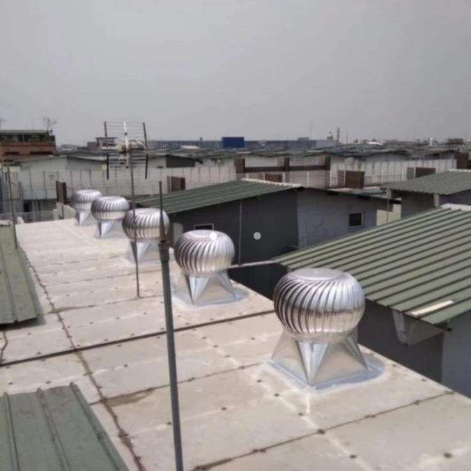 turbin ventilator 24inch alumunium/cooler