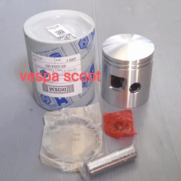 seher vespa spartan piston vespa spartan