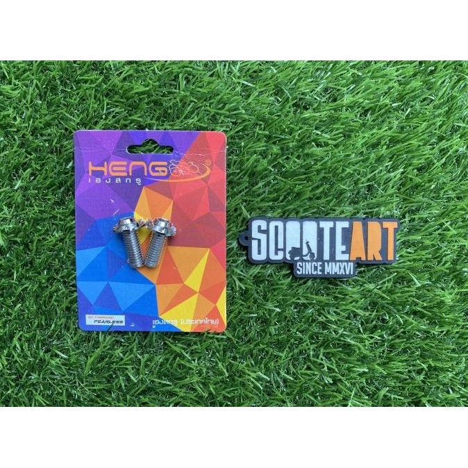 Berkualitas Baut Bracket Knalpot Original Heng New Model Universal Vespa Matic