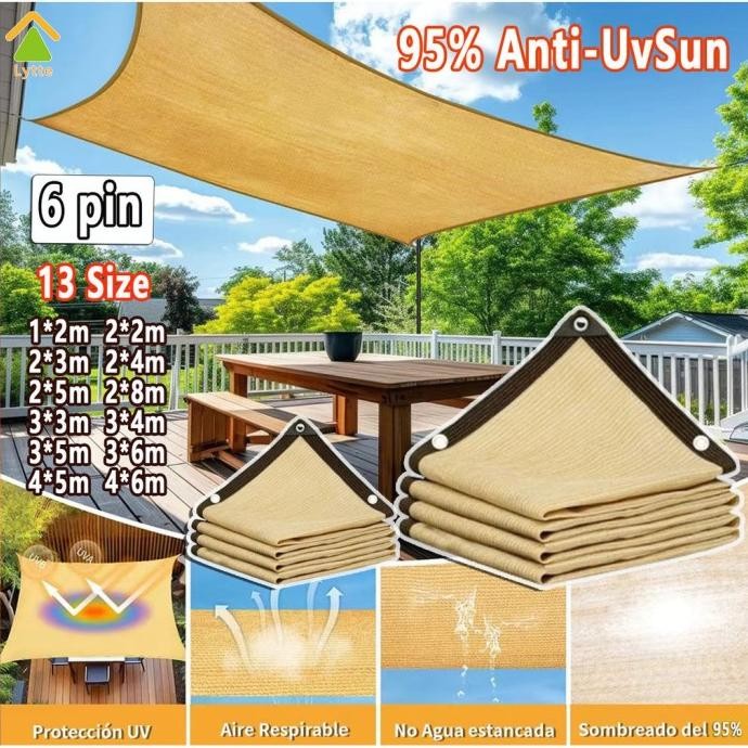 Jaring Paranet 95%/Paranet Anti-Uv /Paranet Nilon/ Paranet 95% 1 Roll /Jaring Paranet Tebal Outdoor 