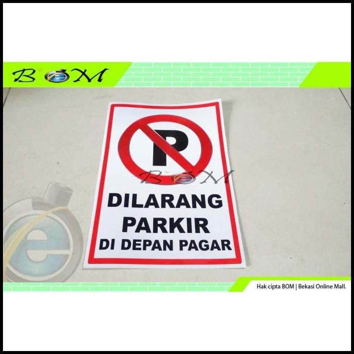 

TERMURAH STIKER STICKER GAMBAR TULISAN DILARANG PARKIR P DI DEPAN PAGAR !
