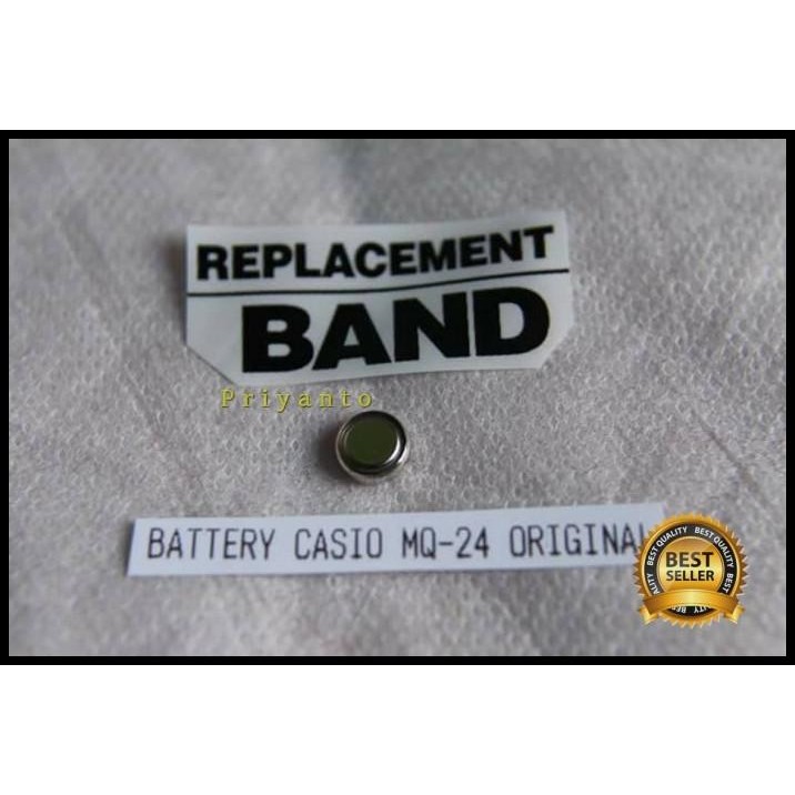 TERBARU BATTERY BATERE BATREI JAM TANGAN CASIO MQ-24 ORIGINAL 