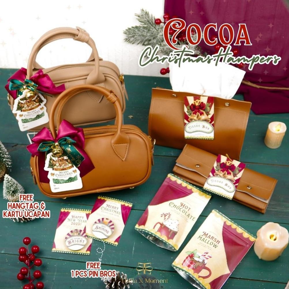 

[ COCOA ] HAMPERS NATAL 2024 KADO NATAL MERRY CHRISTMAS GIFT BOX PARSEL NATAL BINGKISAN HADIAH CHRISTMAST SOUVENIR NATAL CHRISTMAS HADIAH TAHUN BARU GIFT BOX NEW YEAR 2025 KADO NATAL HAMPER GIFT BOX