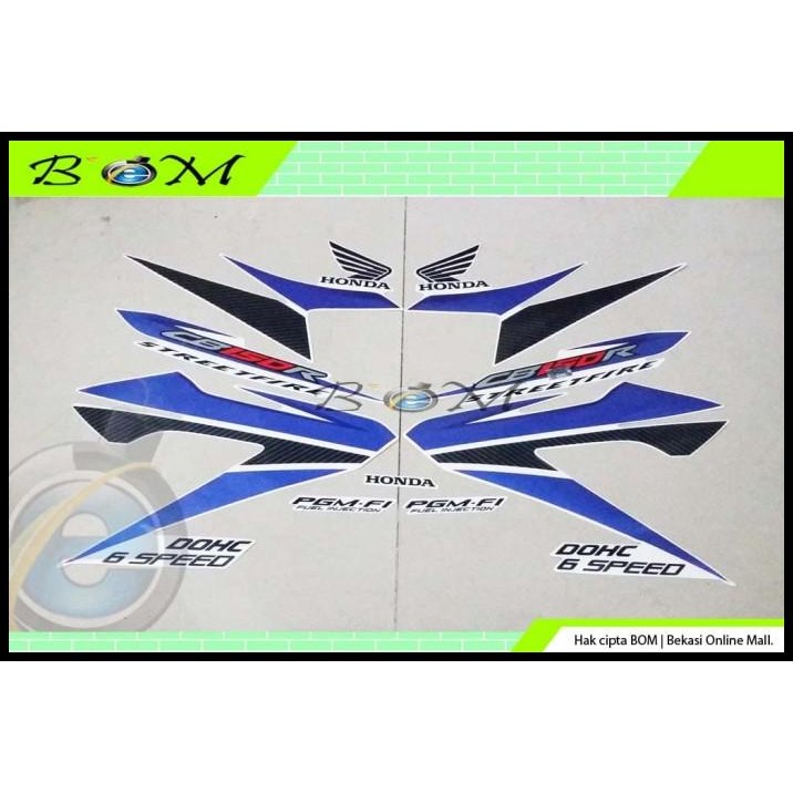 DISKON STRIPING STIKER STICKER HONDA CB150R CB 150 R 2014 STREETFIRE PUTIH 