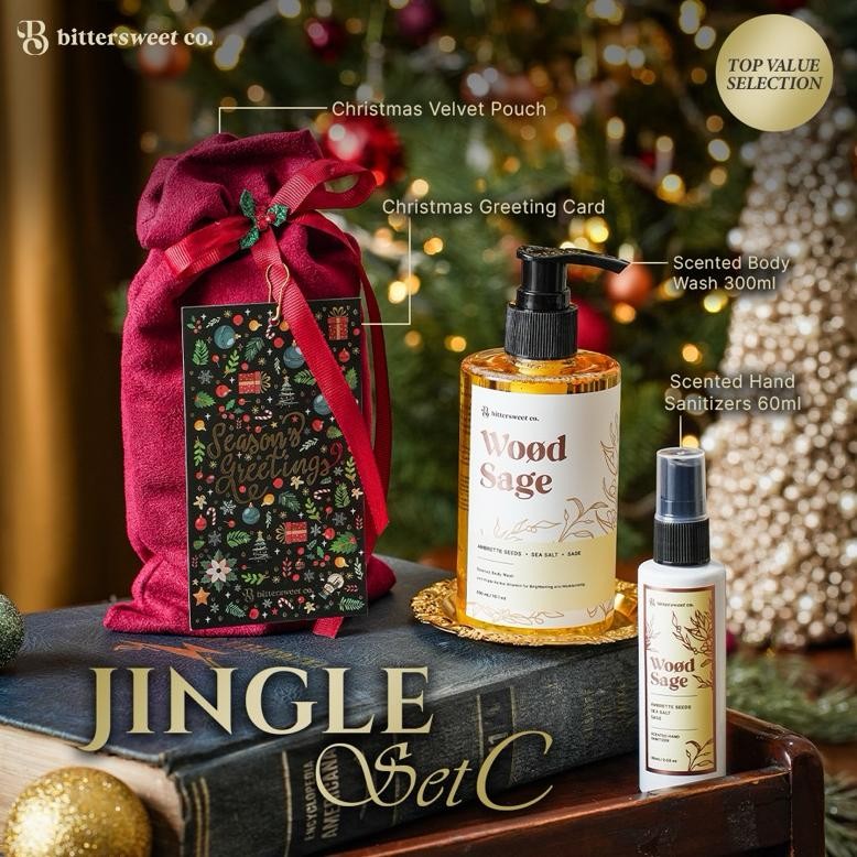 

CR - BITTERSWEET CO - Jingle Set C - READY STOCK Christmas Hampers TERLARIS