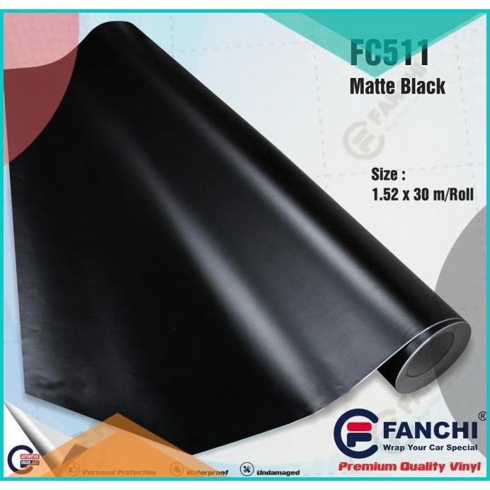 

Sticker Fanchi Black matt 152cm (ROL) 11OKTZ4 tools n parts