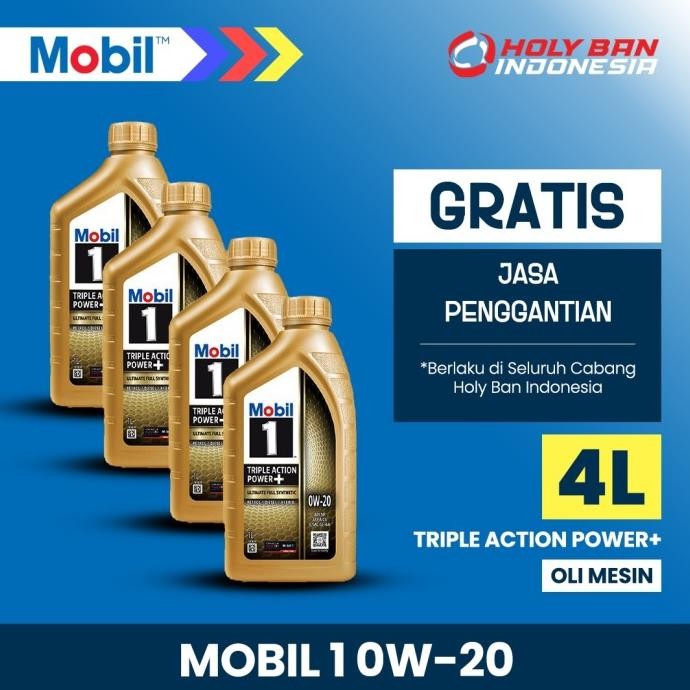 

READY MOBIL 1 0W-20 (4 LITER) - OLI MESIN