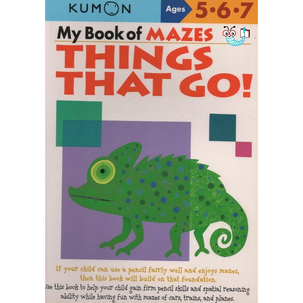 

READY BUKU IMPOR KUMON MY BOOK OF THINGS THAT GO