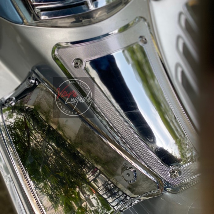 Cover aki JB Design vespa sprint primavera-Chrome