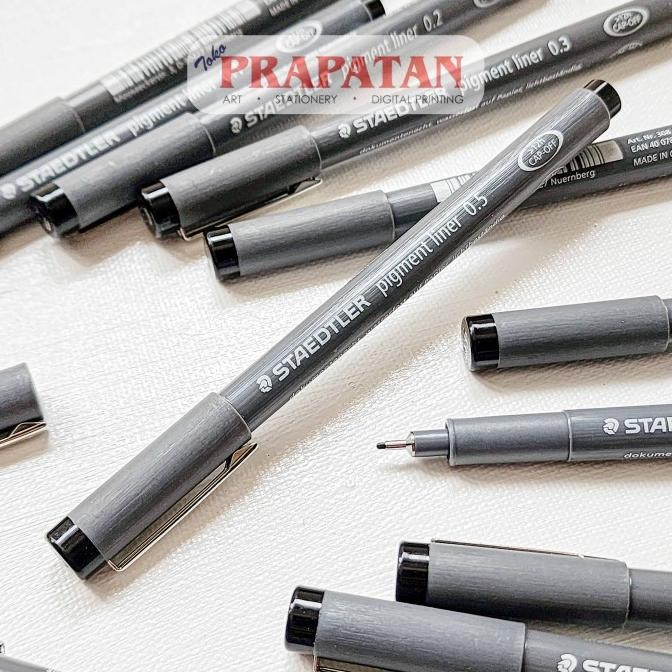 

BARU STAEDTLER PIGMENT LINER DRAWING PEN | PENA GAMBAR