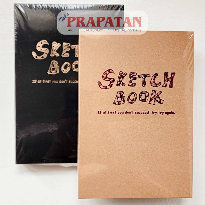 

BARU POTENTATE A5 EXPOSED STITCH BOUND SKETCHBOOK | BUKU GAMBAR