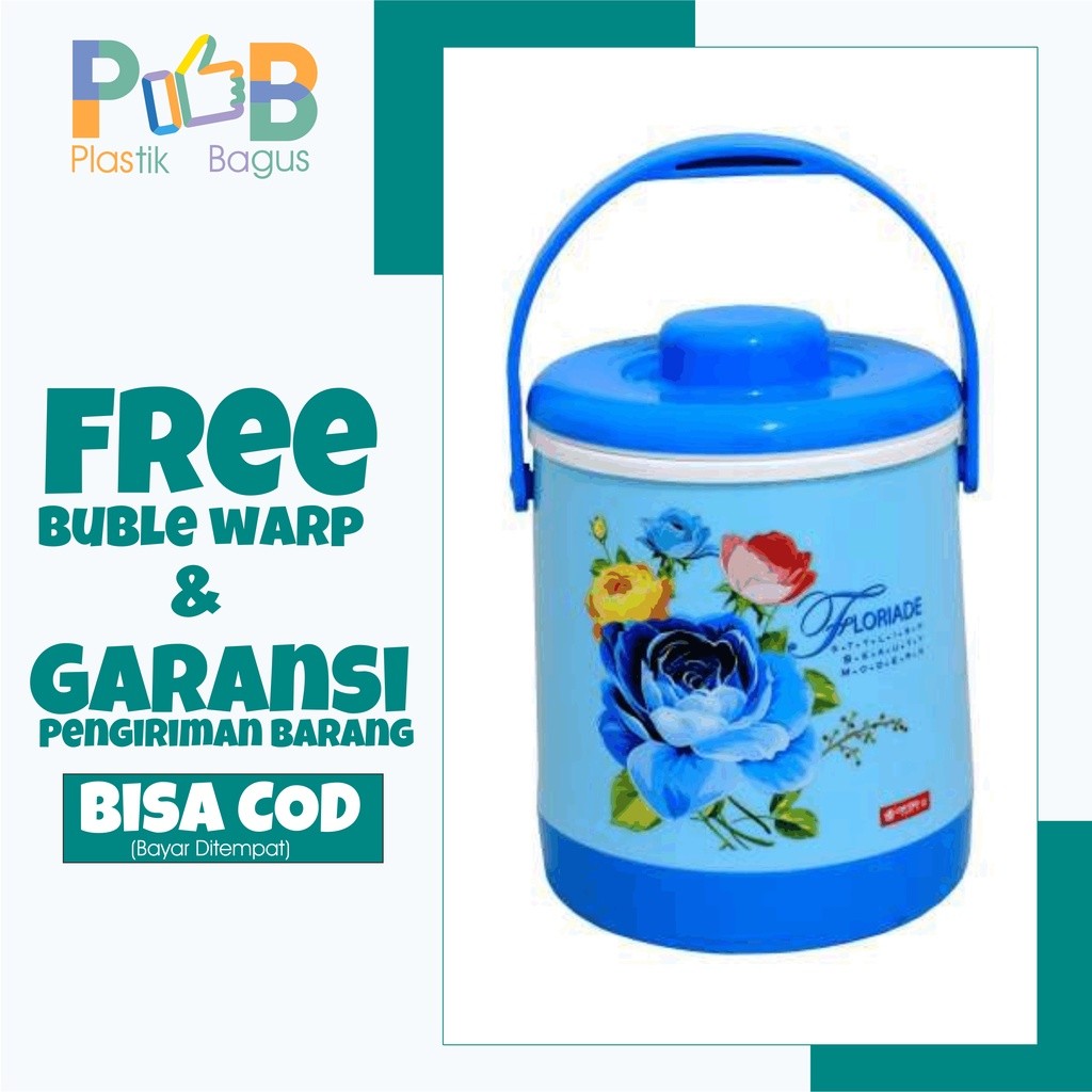 Termos Nasi Es kecil rantang Elegant Ice Bucket 1.1 Liter Lion Star I1