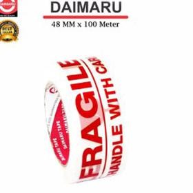 

BARU LAKBAN FRAGILE PUTIH DAIMARU 2" 90 YARD