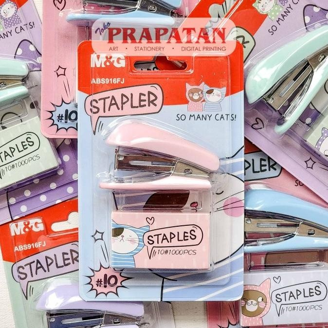 

BARU M&G STAPLER ABS916FJ | STEPLER JEPRETAN