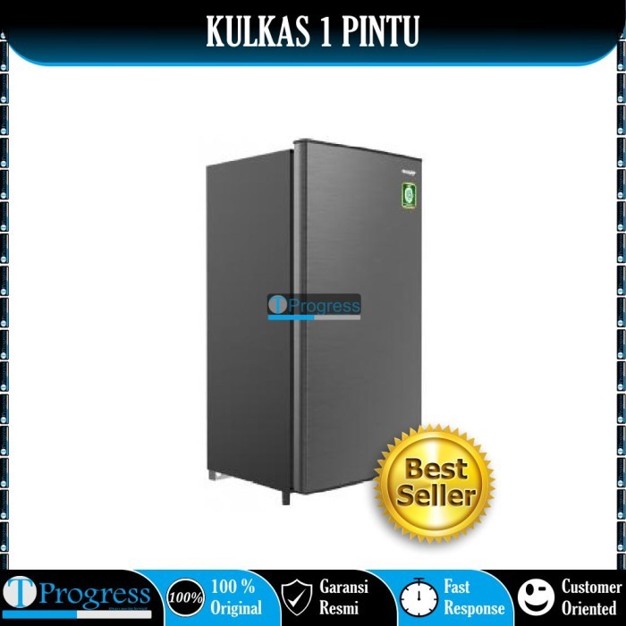 KULKAS 1 PINTU SHARP SJ-N162N-HS / N162-HS NEW KIREI SERIES