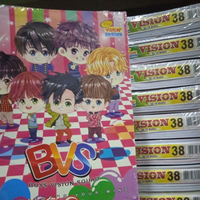 

Terbaru Buku Tulis Vision 38 Lembar (Isi 10 Buku)