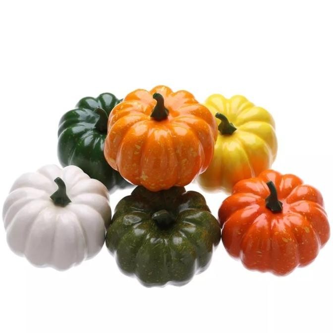 BUAH ARTIFICIAL IMPORT/ BUAH HIASAN-PUMPKINS -LABU