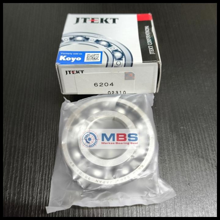 TERMURAH BALL BEARING 6204 MERK KOYO ASLI JAPAN 6204 