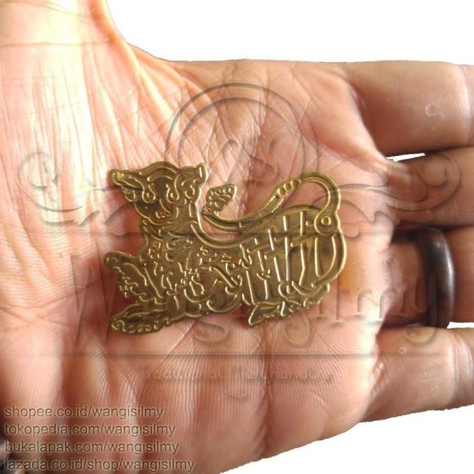 New Arrival  Pin Macan Ali Bross Lambang Kerajaan Cirebon Laskar Macan Ali Cirebon