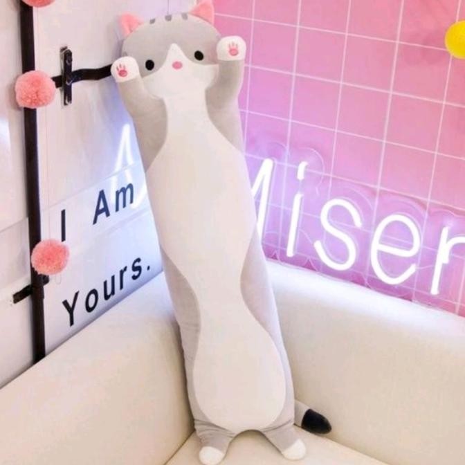 Spesial Bantal Guling Kucing Panjang / Guling Boneka Kucing Deal