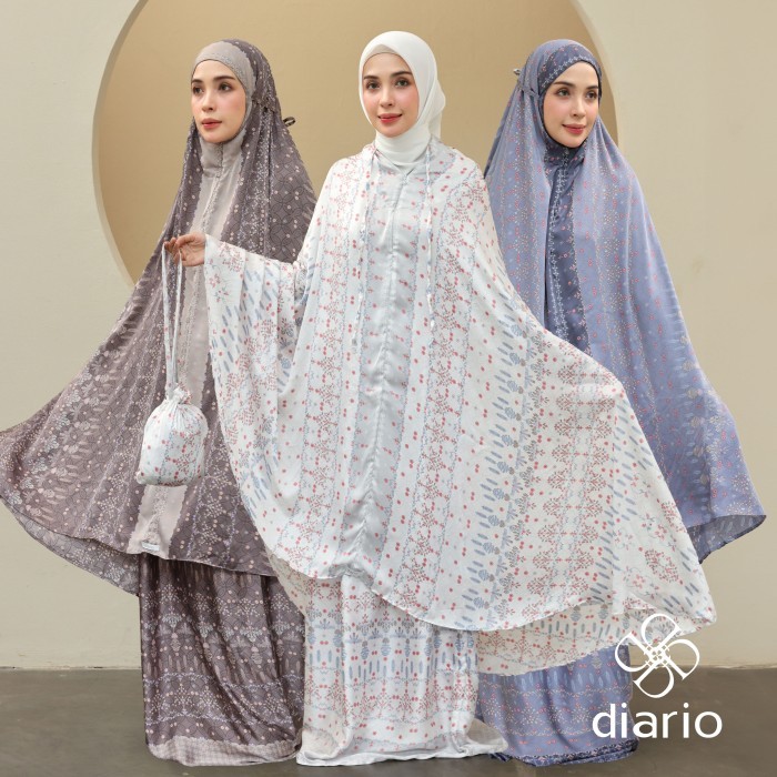 Diario - Mukena Dewasa Hanna 2 In 1 #Original