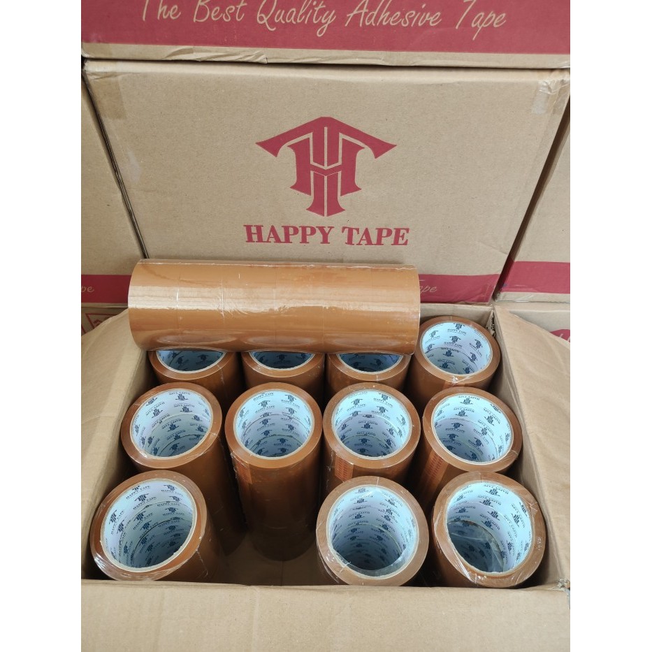 

TERMURAH - lakban bening / coklat 48mm x 90 yard 70 m t7 1dus