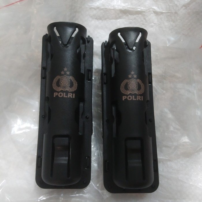 SIAP KIRIM  Sarung / Tempat stik Baton Logo polri