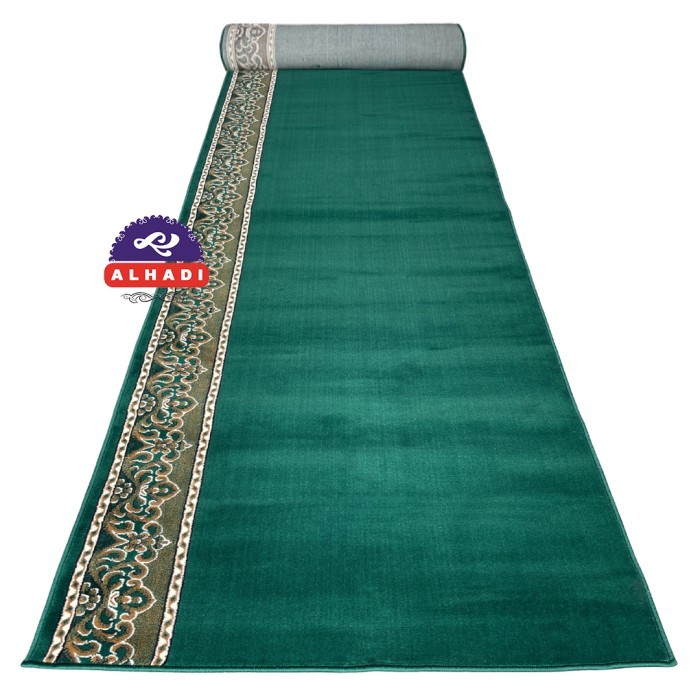Sajadah Alhadi Karpet Masjid KINGRA METERAN Tebal 12mm Sajadah Roll Mushola - KINGRA-11 terbaru lemb