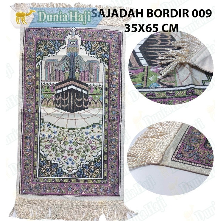 Sajadah Sajadah Muka 35x65 Kepala Bordir Motif Ekslusive 009 Tebal Turki Mini terbaru terlaris lembu
