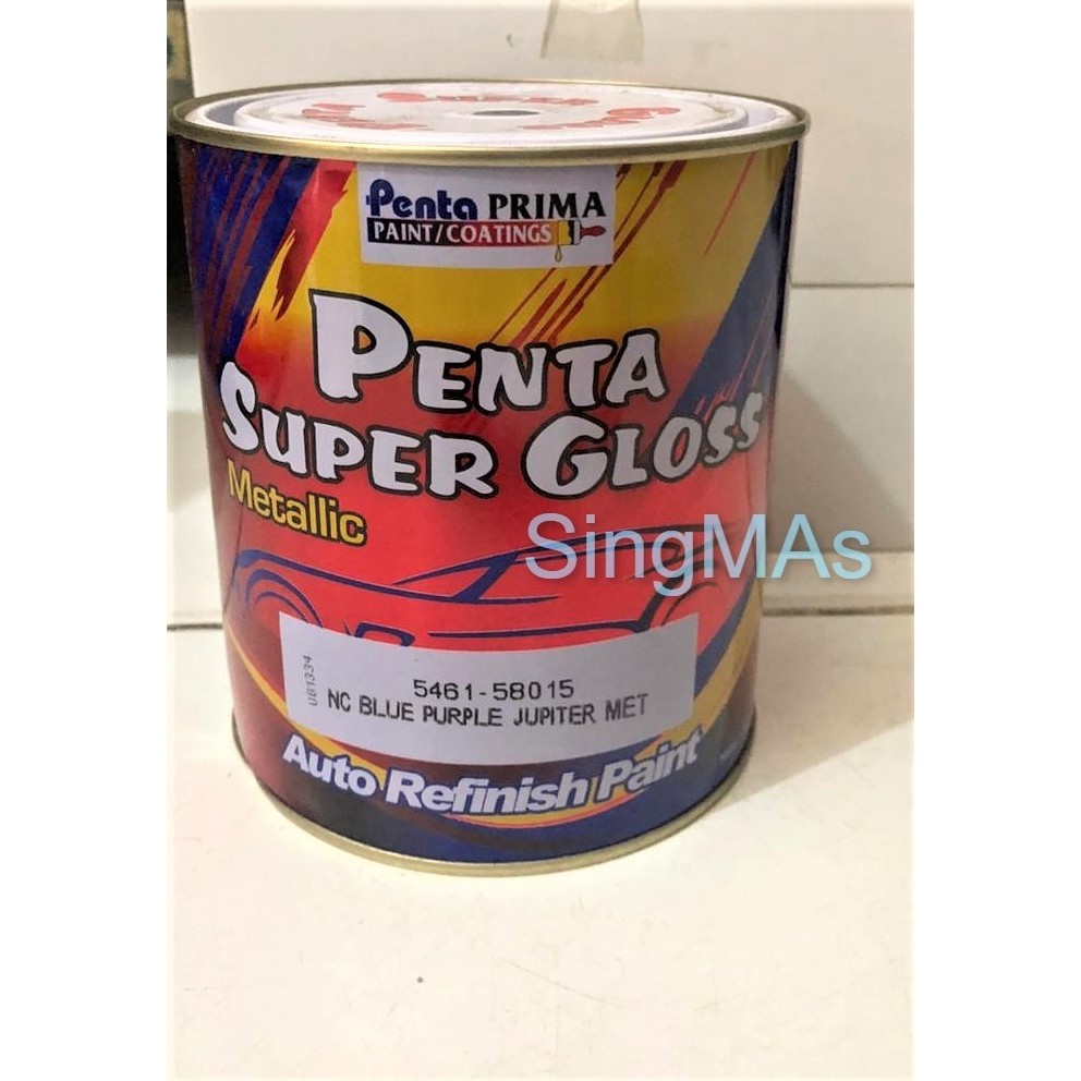 Cat PENTA Super Gloss NC BLUE PURPLE JUPITER MET 1Kg 58015 Biru Ungu