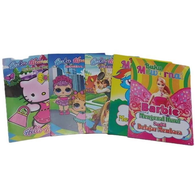 Varian Terbaru  Buku Mewarnai Murah Belajar Membaca Dan Menulis