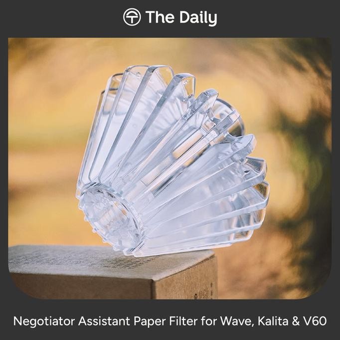 

Negotiator Assistant Paper Filter Kalita Wave V60 Dripper - Penekan Kertas Filter Kopi