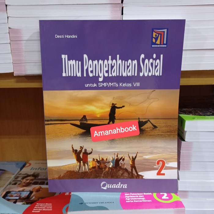 Buku Ips Smp Kelas 8 Kurikulum Merdeka Quadra Terbaru 100 % Original